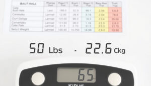 50 lbs in kg: Genaue Umrechnung und Tipps